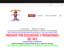 Tablet Screenshot of equiposparasnack.com